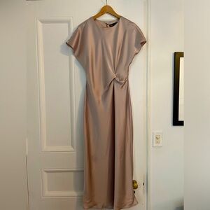 Zara XL NWT satin dress